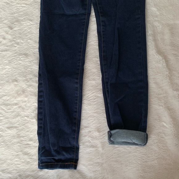 Dark Wash Garage Jeans - Picture 2 of 4